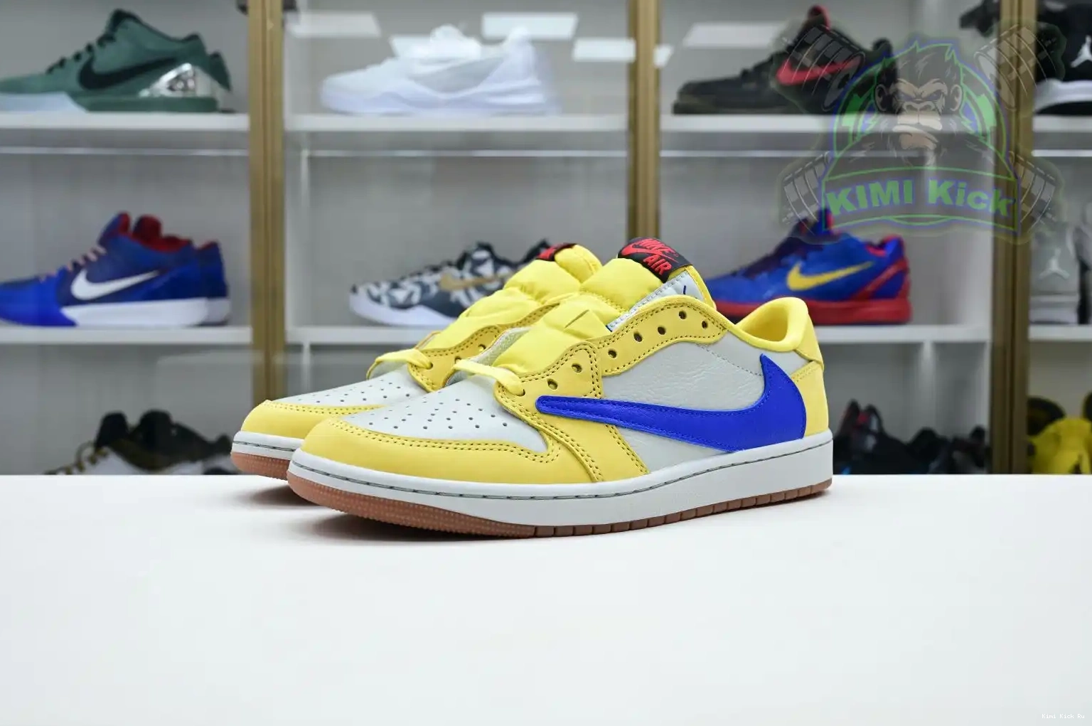 Scott 1Low Jordan Jordan Air Travis Kimikick Canary x 0817